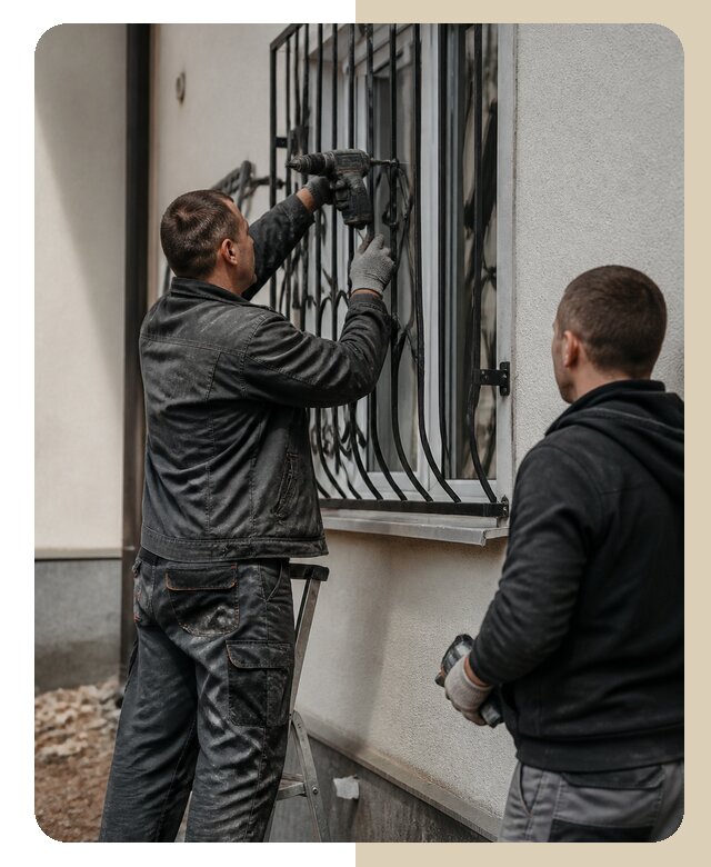 Установка наружных решеток в Кургане от 5051 р. | ДвериЛегко-Крг